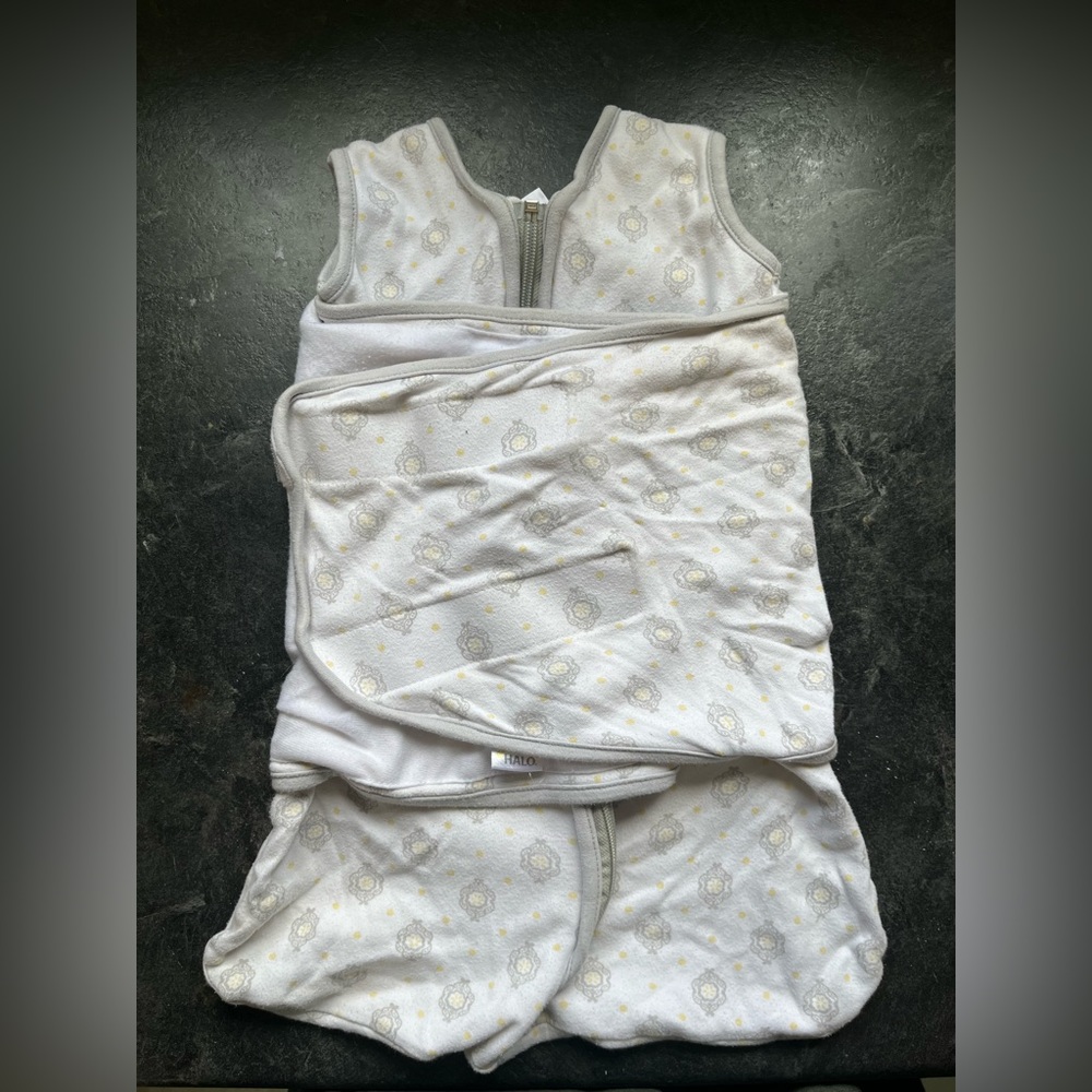 Newborn Halo sleep sack swaddle